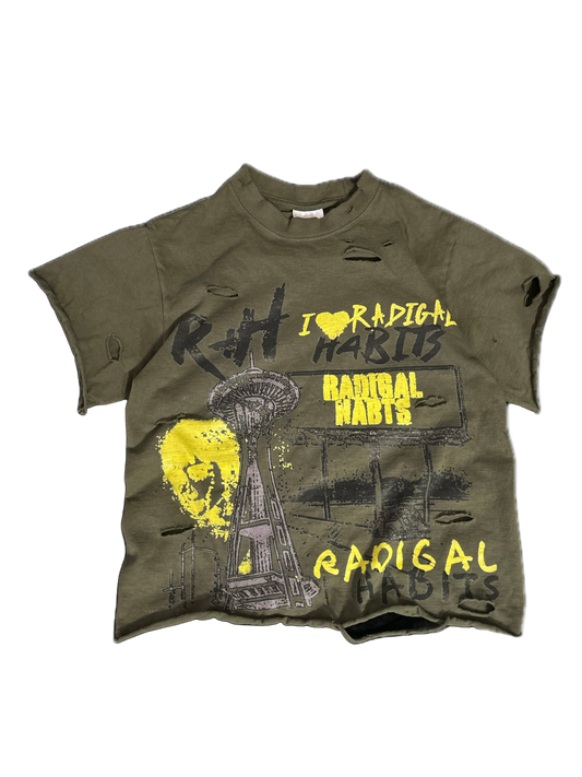 Green I Love Radigal Tee