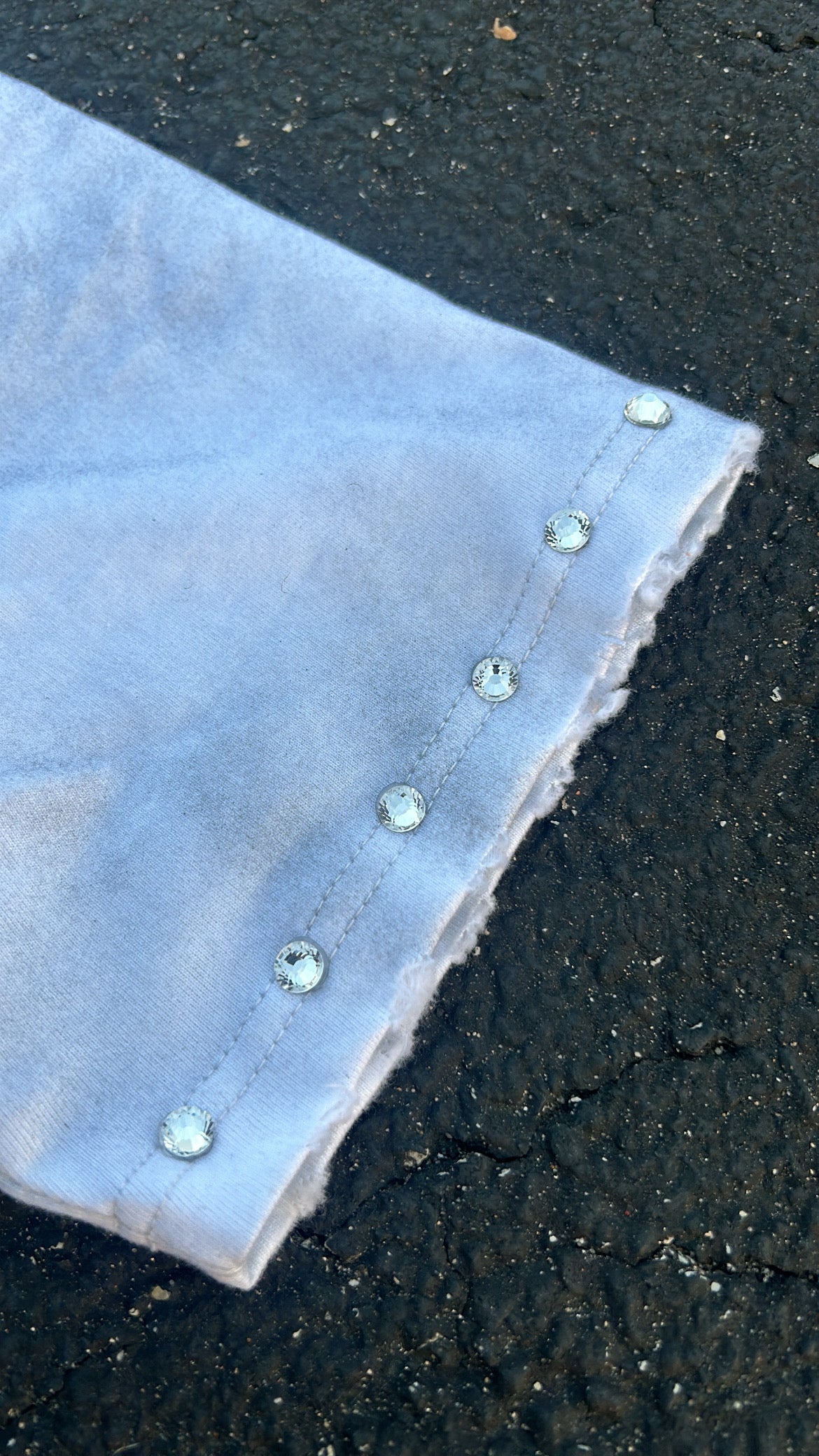 Boxy White Stone Shirt