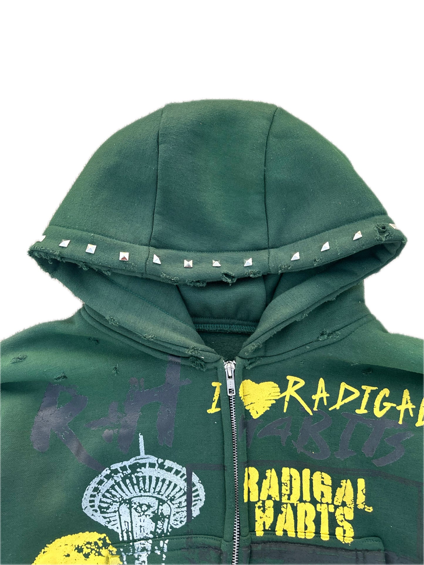 Green Zip Up