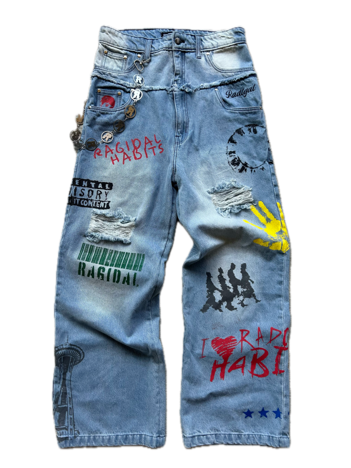 RH Double Waisted Denim