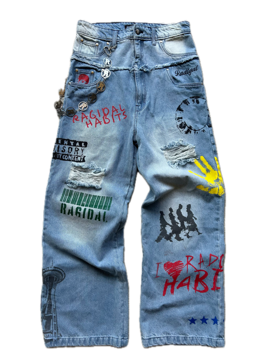 RH Double Waisted Denim