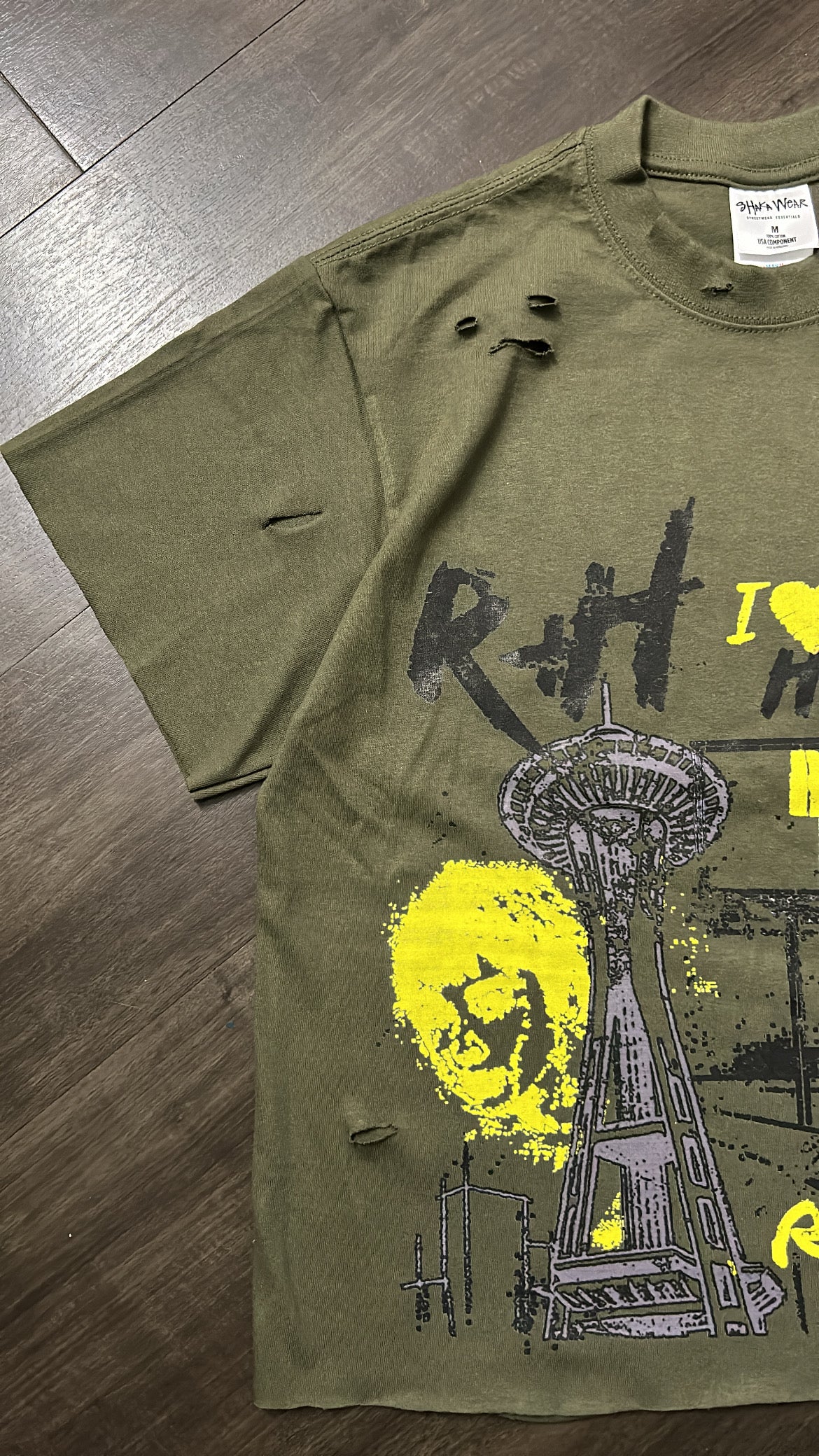 Green I Love Radigal Tee