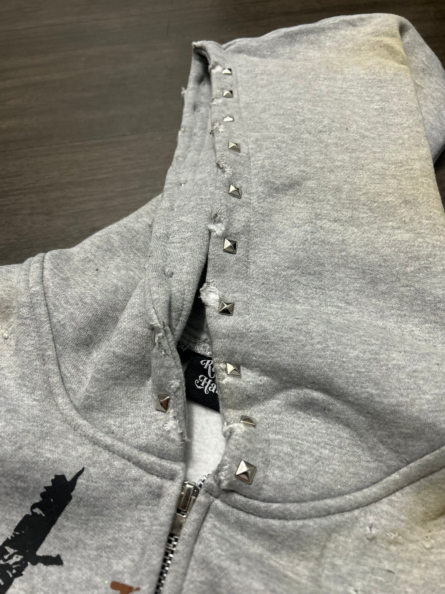 Grey Zip Up